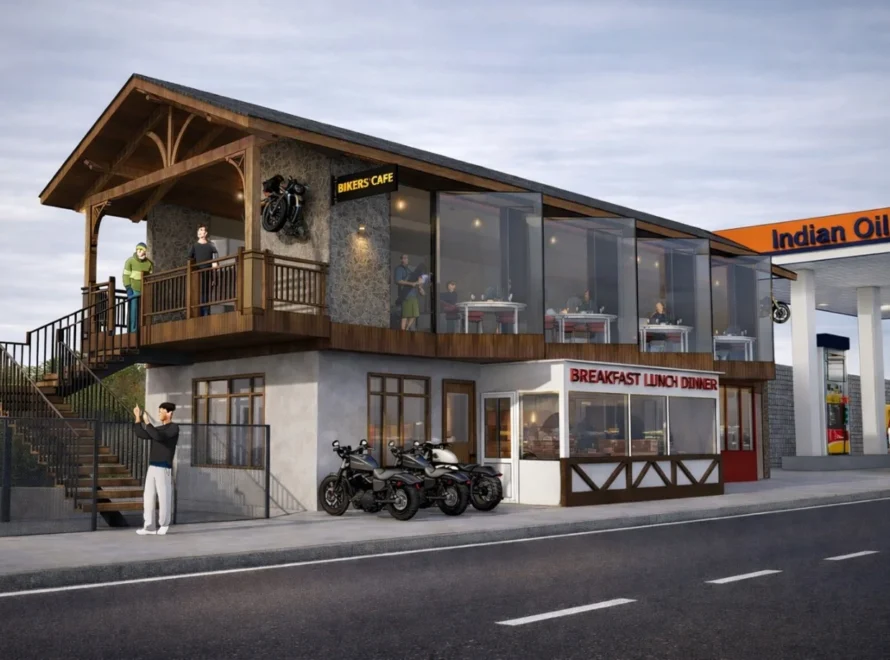 Bikers Café, Shoghi (HP)